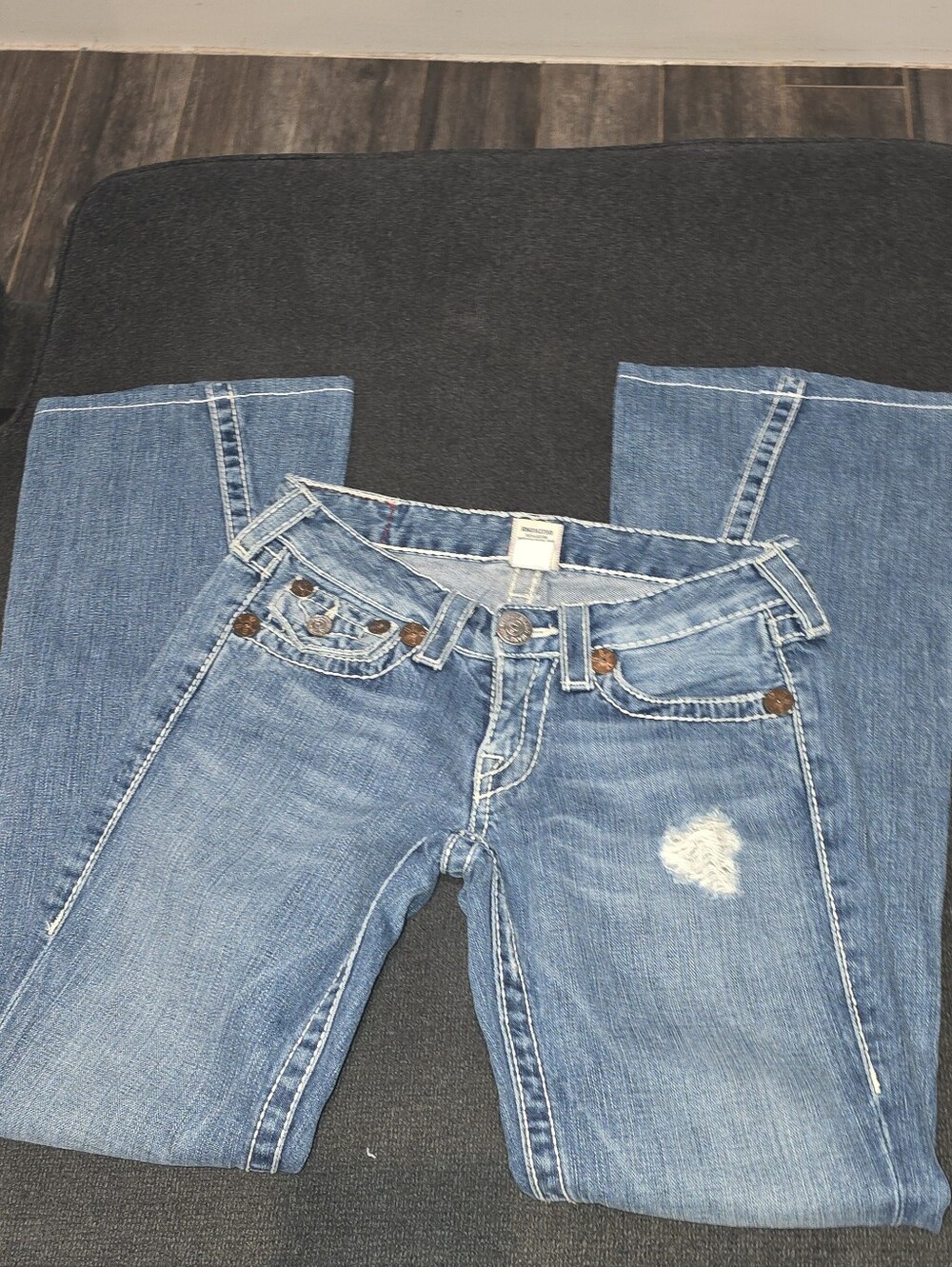 True Religion Women’s Medium Blue Boot Cut Jeans